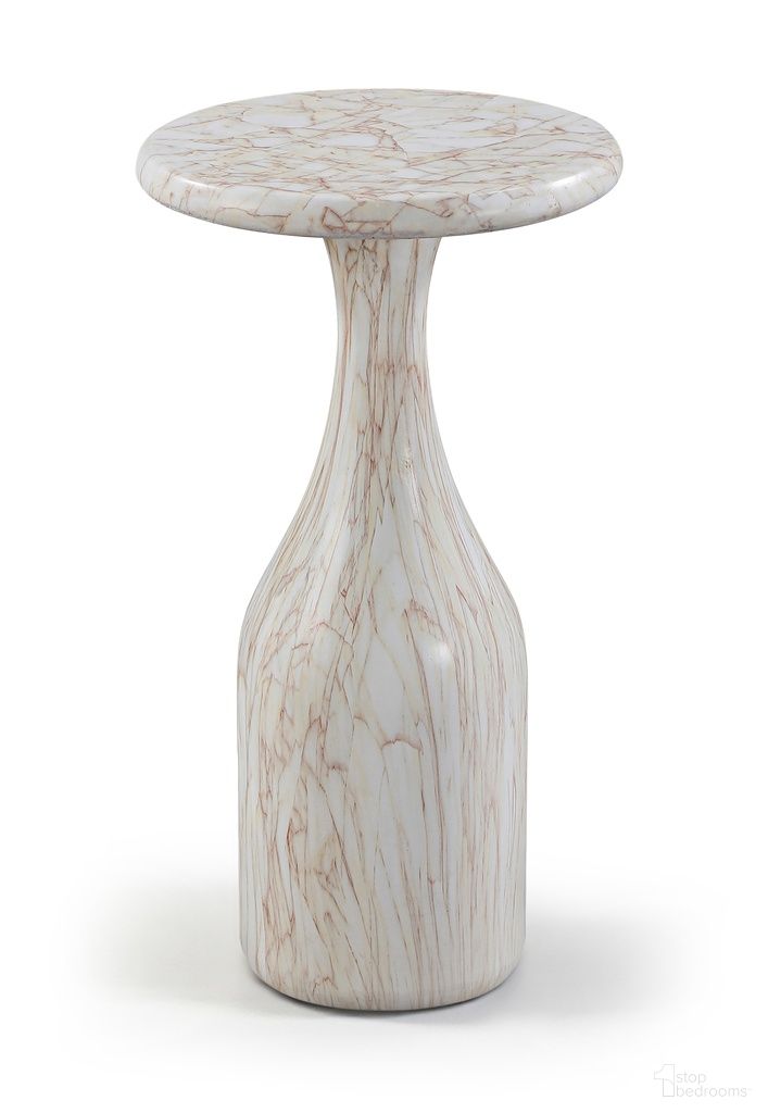 The appearance of Savona Concrete Indoor and Outdoor End Table In White designed by Meridian in the modern / contemporary interior design. This white piece of furniture  was selected by 1StopBedrooms from Savona Collection to add a touch of cosiness and style into your home. Sku: 99080White-ET20. Material: Concrete.