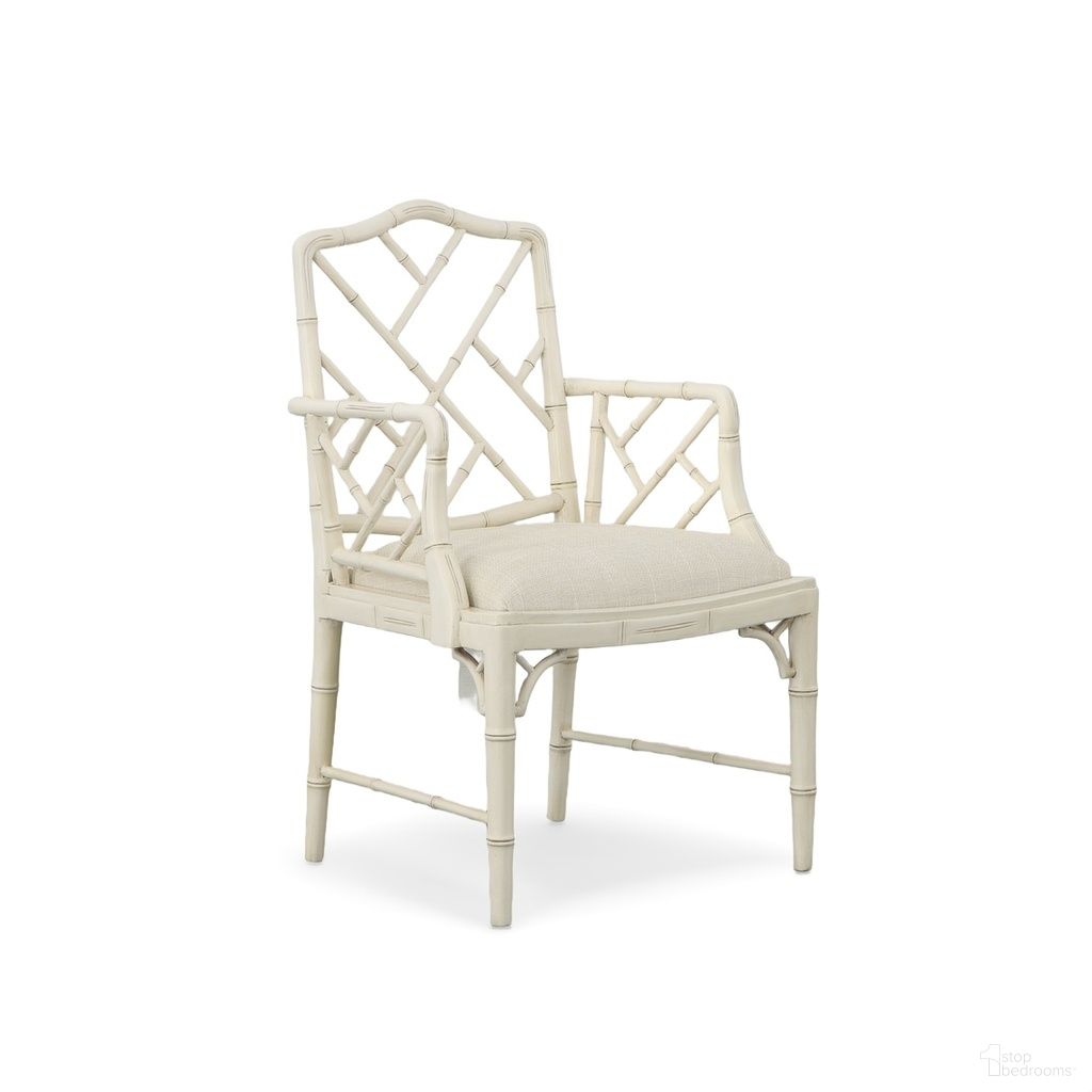 The appearance of Sawyer Arm Chair In White designed by Furniture Classics in the modern / contemporary interior design. This white piece of furniture was selected by 1StopBedrooms from Sawyer Collection to add a touch of cosiness and style into your home. Sku: 51478LT. Material: Mahogany. Chair Type: Arm Chair.