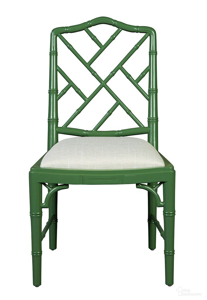 The appearance of Sawyer Side Chair In Green designed by Furniture Classics in the interior design. This green piece of furniture was selected by 1StopBedrooms from Sawyer Collection to add a touch of cosiness and style into your home. Sku: 51977AG69. Material: Linen. Chair Type: Side Chair.