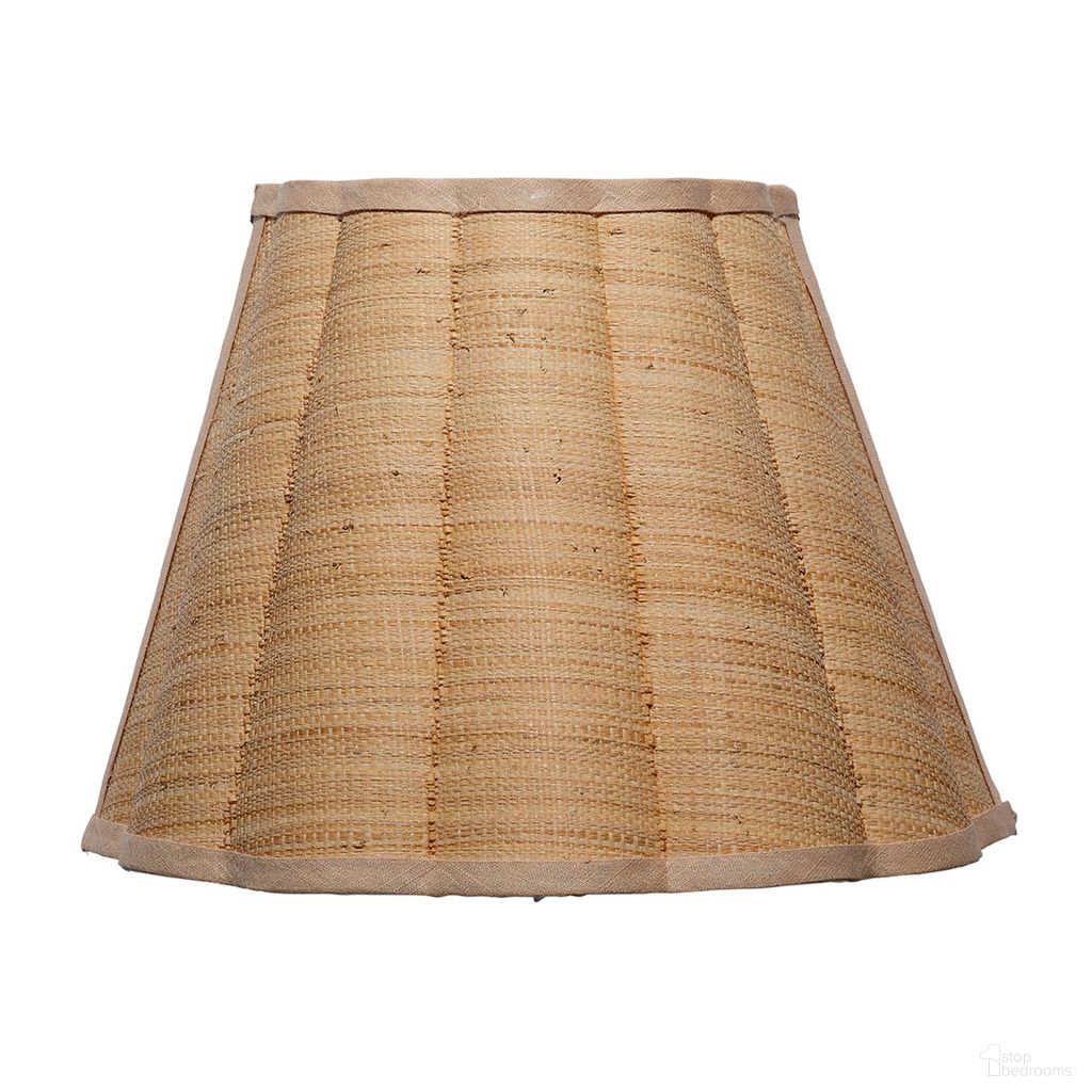 The appearance of Scalloped 1-Light Wall Sconce In Raffia designed by Jamie Young Company in the coastal interior design. This raffia piece of furniture was selected by 1StopBedrooms from Scalloped Collection to add a touch of cosiness and style into your home. Sku: 4SCAL-SCRA. Material: Raffia.