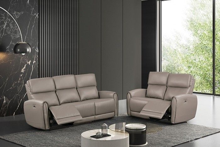 The appearance of Schlieren Power Reclining Living Room Set In Light Brown designed by Furniture of America in the modern / contemporary interior design. This light brown piece of furniture was selected by 1StopBedrooms from Schlieren Collection to add a touch of cosiness and style into your home. Sku: FM6012LB-SF-PM;FM6012LB-LV-PM. Material: Foam.