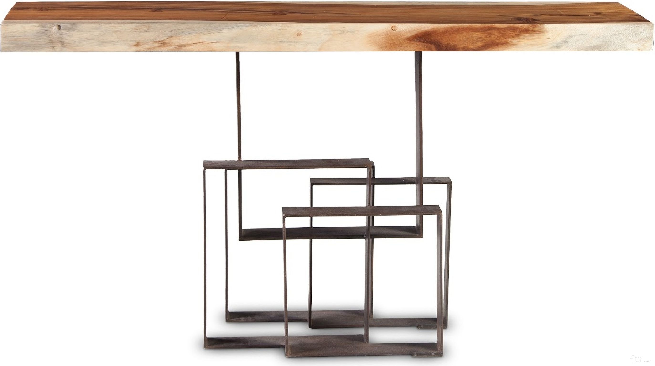 The appearance of Score Console Table designed by Phillips Collection in the modern / contemporary interior design. This black piece of furniture  was selected by 1StopBedrooms from  to add a touch of cosiness and style into your home. Sku: TH69093. Material: Wood.