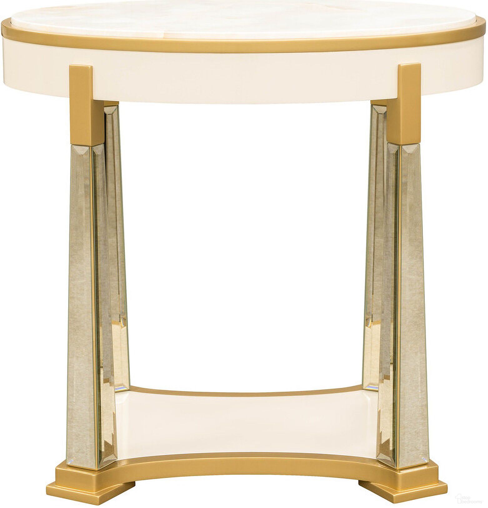 The appearance of Scotts Square End Table In Light Champagne designed by Michael Amini in the modern / contemporary interior design. This light champagne piece of furniture was selected by 1StopBedrooms from Scotts Square Collection to add a touch of cosiness and style into your home. Sku: 9097202-124. Material: Solid Wood.
