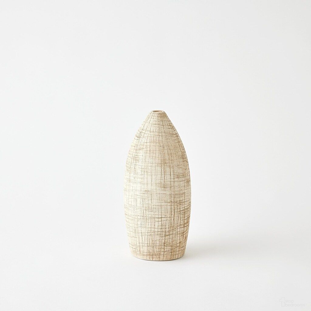 The appearance of Scratch Small Bottle In White designed by Global Views in the modern / contemporary interior design. This white piece of furniture was selected by 1StopBedrooms from Scratch Collection to add a touch of cosiness and style into your home. Sku: 730259. Material: Ceramic.