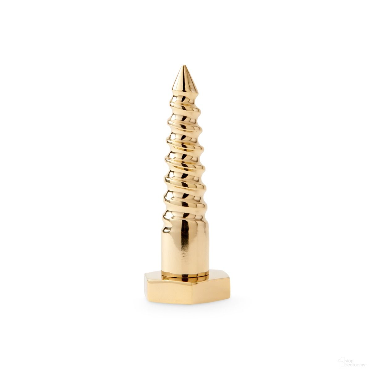 Screw Statue In Brass