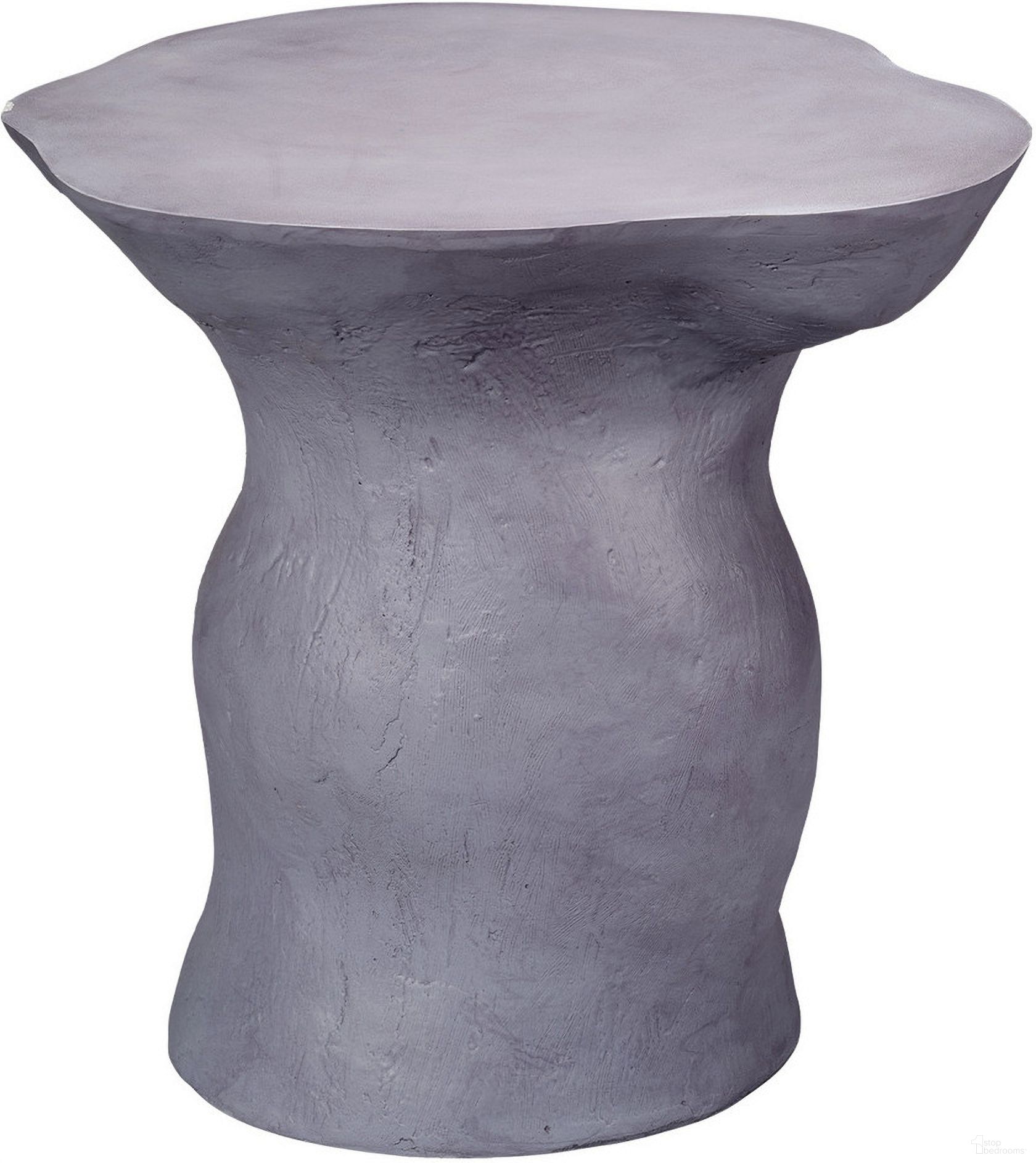 The appearance of Sculpt Fiber Glass Side Table In Steel Grey designed by Jamie Young Company in the modern / contemporary interior design. This grey piece of furniture  was selected by 1StopBedrooms from Sculpt Collection to add a touch of cosiness and style into your home. Sku: 20SCUL-STGR. Material: Glass.