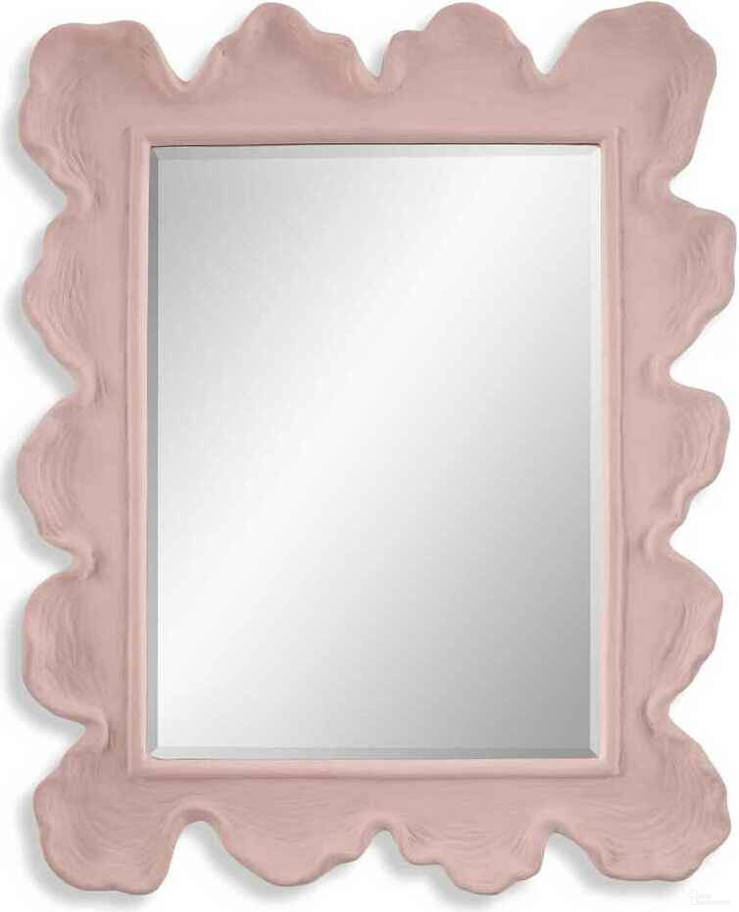 The appearance of Sea Coral Mirror In Pink designed by Uttermost in the coastal interior design. This pink piece of furniture  was selected by 1StopBedrooms from Sea Collection to add a touch of cosiness and style into your home. Sku: 09955. Material: Magnesium Oxide.