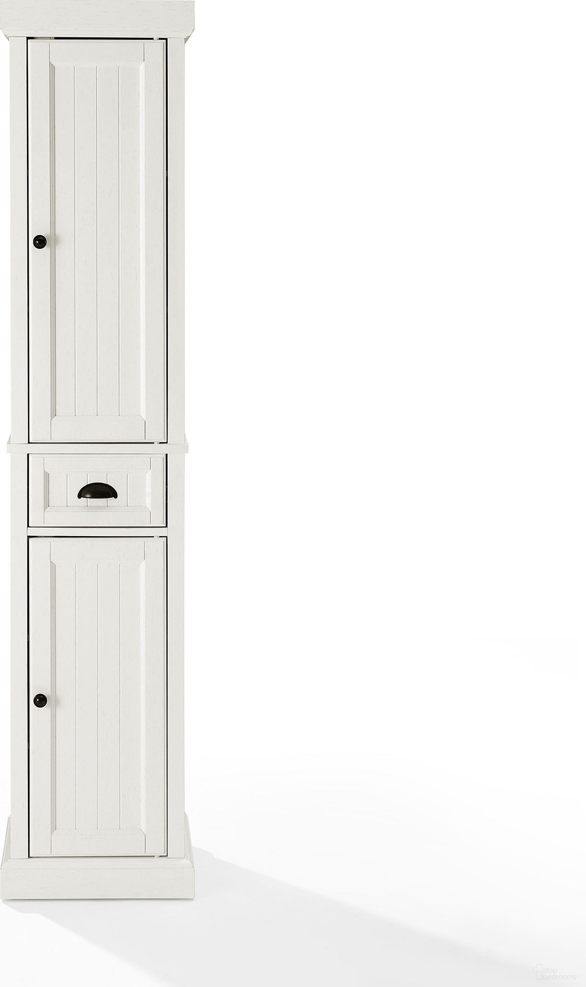 Crosley Seaside Linen Storage Cabinet - Thumbnail 2