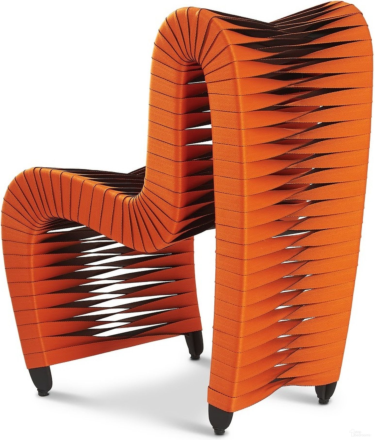Phillips Collection Seat Belt Dining Chair - Thumbnail 5