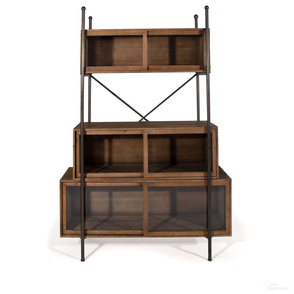 The appearance of Sebastian Cabinet In Brown designed by Gild Design House in the country / farmhouse interior design. This brown piece of furniture was selected by 1StopBedrooms from Sebastian Collection to add a touch of cosiness and style into your home. Sku: 0F-00I0E. Material: Wood.
