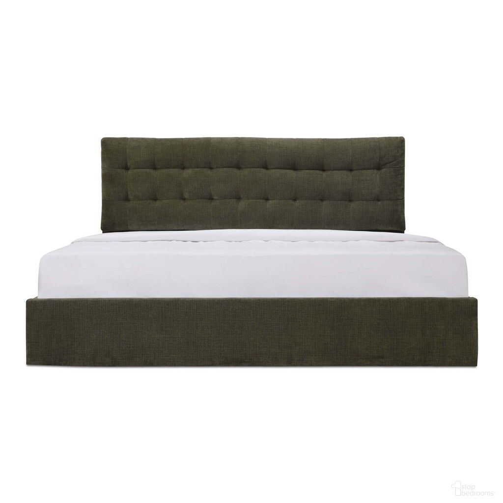 Sebastion King Storage Bed In Green