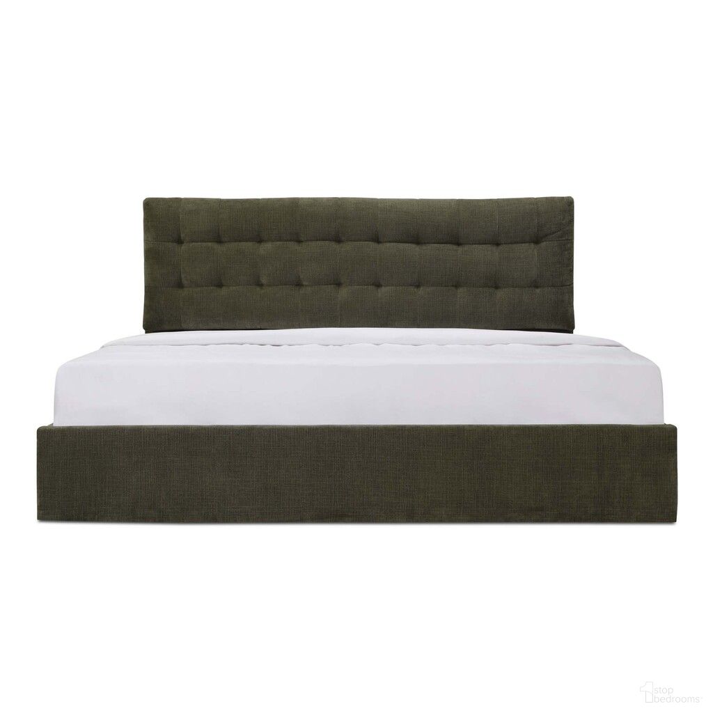 Sebastion Queen Storage Bed In Green
