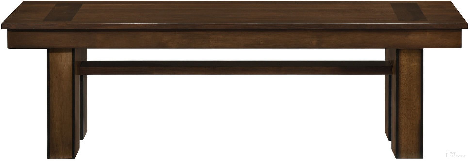 The appearance of Sedley Brown 58" Bench designed by Homelegance in the modern / contemporary interior design. This brown piece of furniture was selected by 1StopBedrooms from Sedley Collection to add a touch of cosiness and style into your home. Sku: 5415RF-13. Material: Wood.