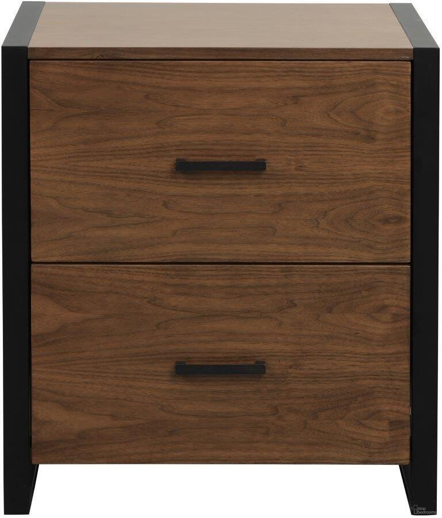 The appearance of Sedley Dark Cherry File Cabinet designed by Homelegance in the transitional interior design. This brown piece of furniture was selected by 1StopBedrooms from Sedley Collection to add a touch of cosiness and style into your home. Sku: 5415RF-18. Material: Metal.
