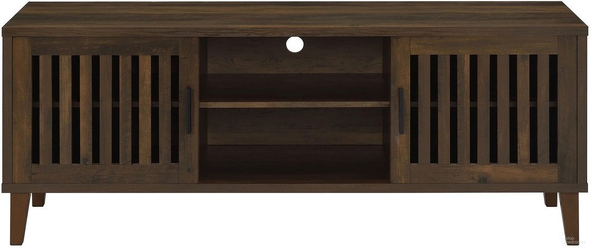 Sedona 2-Door Engineered Wood 60 Inch TV Stand In Dark Pine