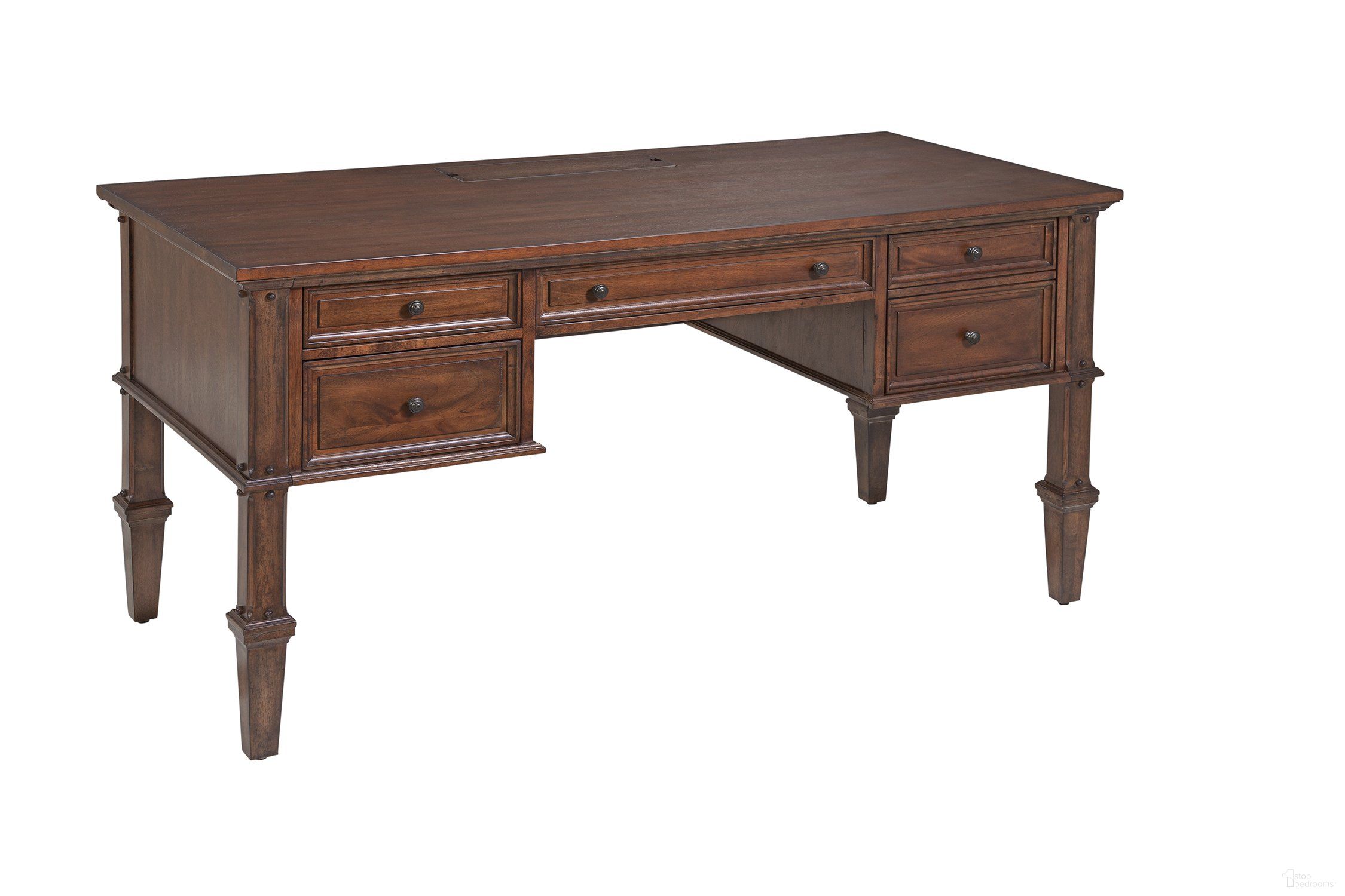 The appearance of Sedona Cinnamon Cherry 60 Inch Storage Desk designed by American Woodcrafters in the transitional interior design. This brown piece of furniture was selected by 1StopBedrooms from Sedona Collection to add a touch of cosiness and style into your home. Sku: 2400-340. Material: Rubberwood.