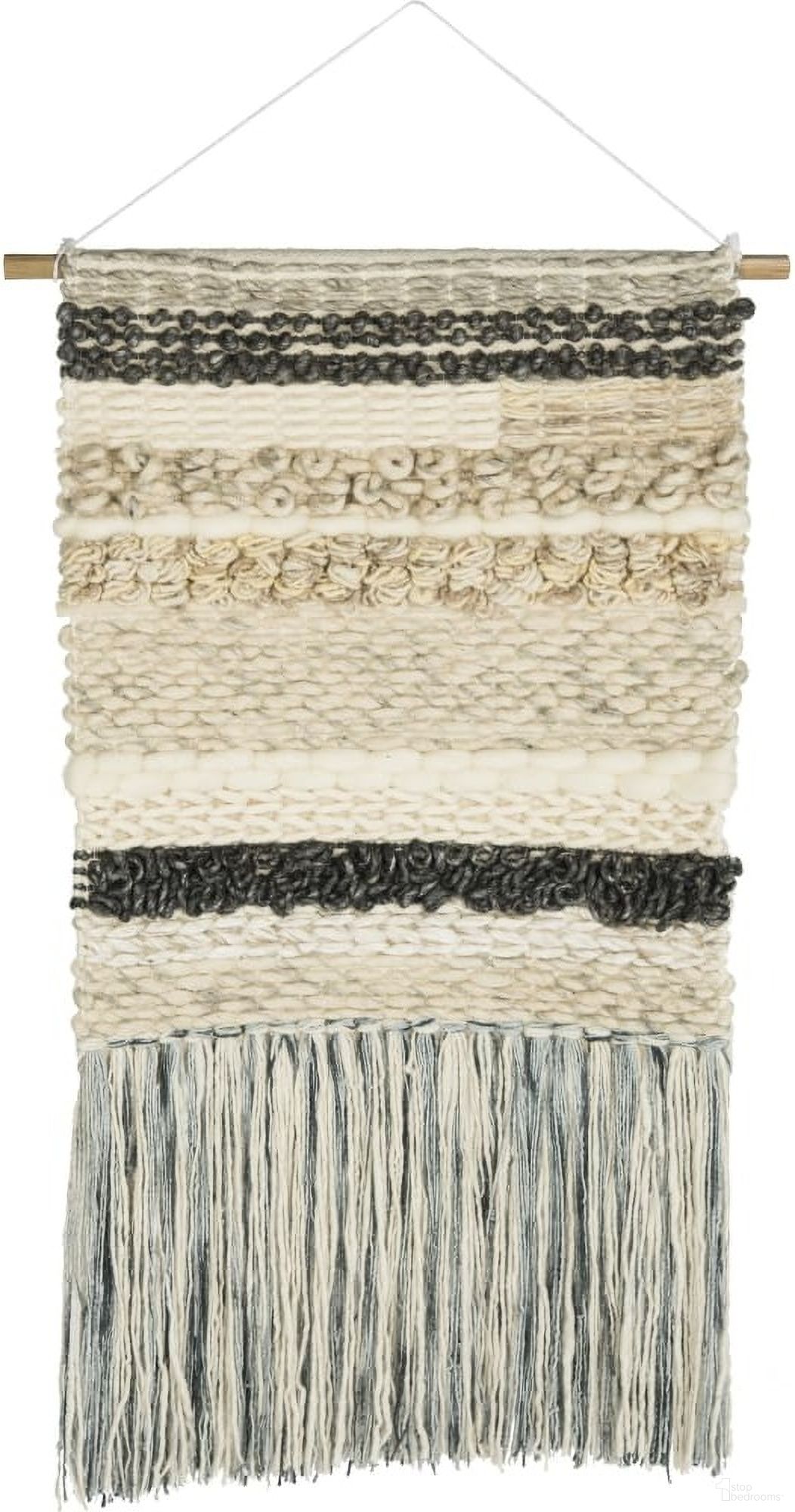 The appearance of Sedona Natural Multi Woven Wall Art designed by Safavieh in the modern / contemporary interior design. This multicolor piece of furniture  was selected by 1StopBedrooms from Sedona Collection to add a touch of cosiness and style into your home. Sku: SWA108-2. Material: Wool.
