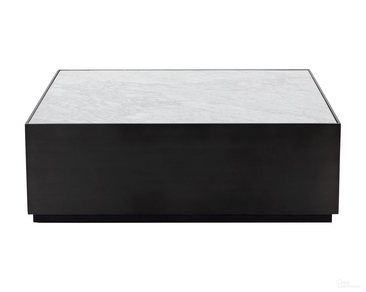 Selah Coffee Table In White and Black