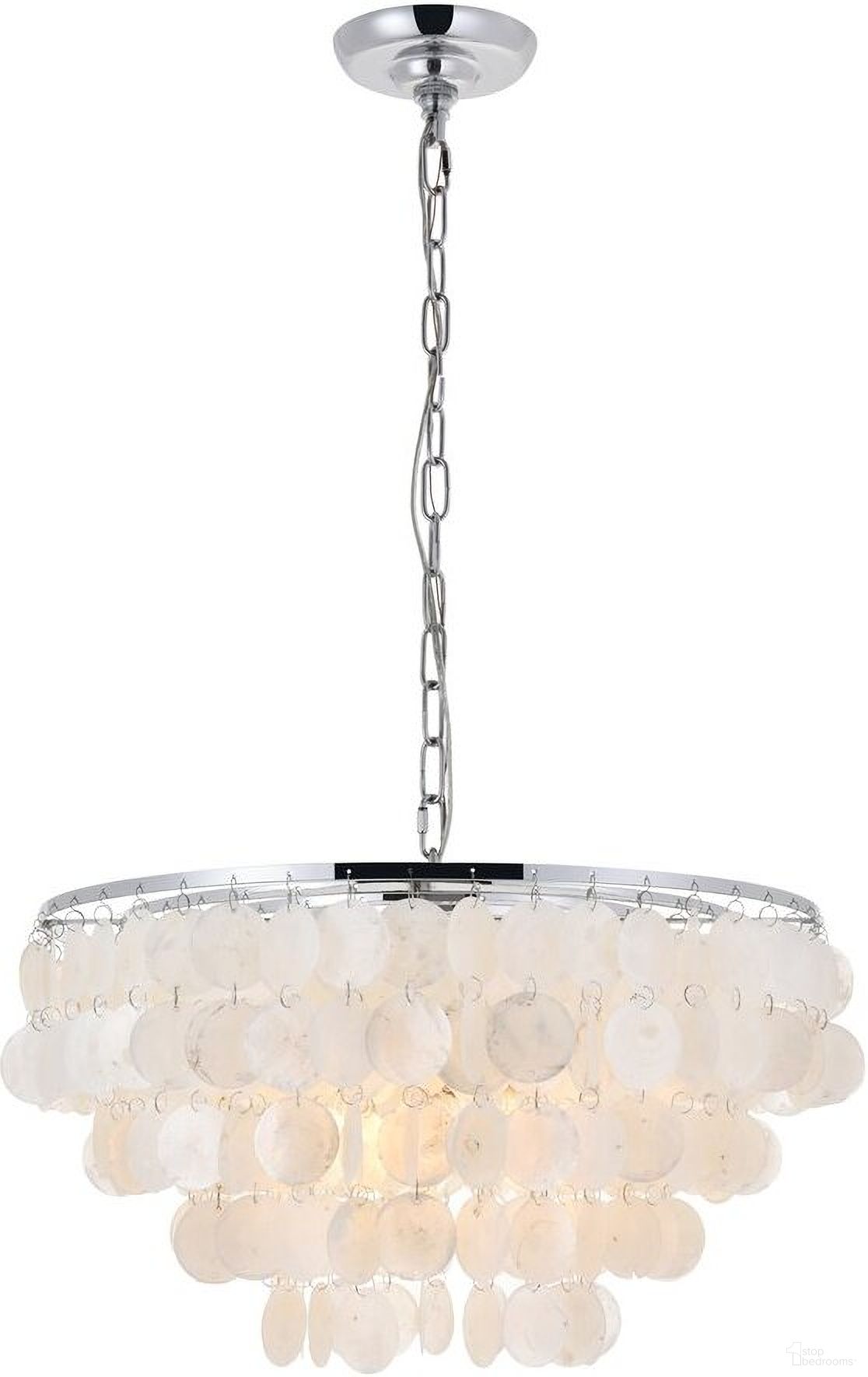 Selene 4 Light Chrome Pendant