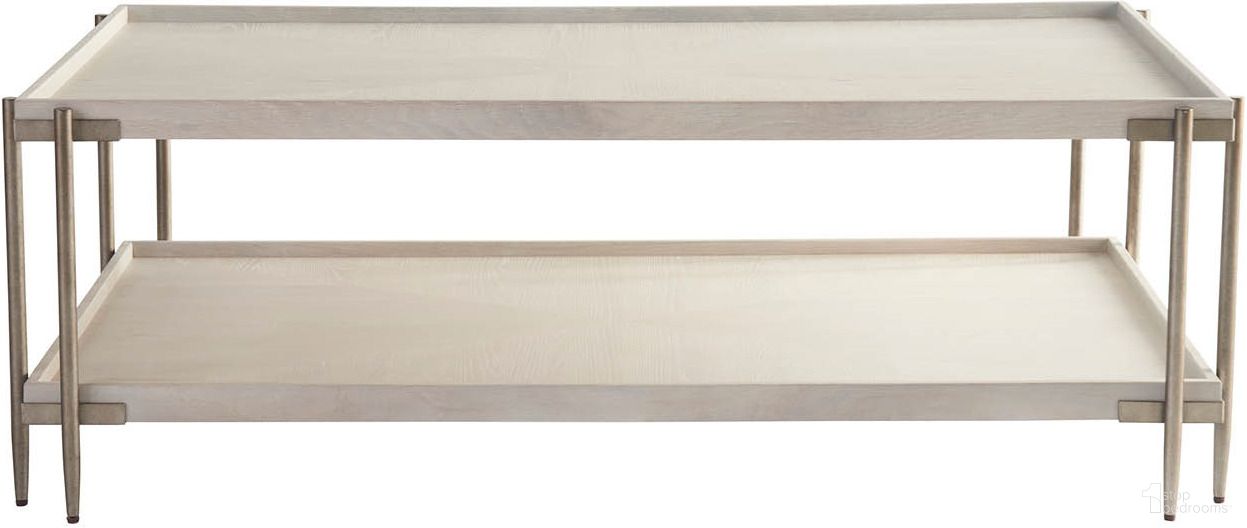 Selkie Cocktail Table In White Oak
