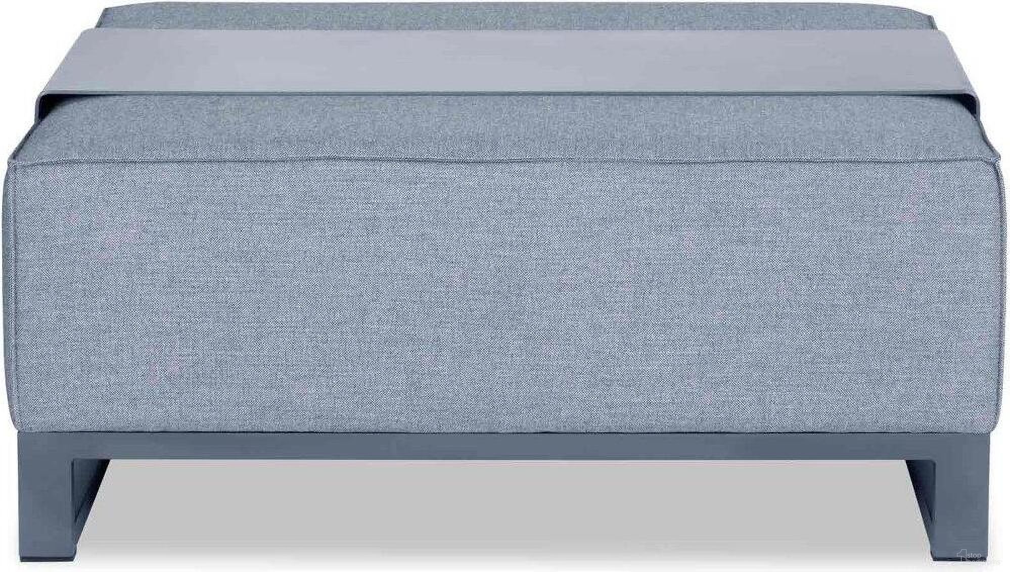 The appearance of Sensation Grey Ottoman designed by Whiteline Modern Living in the modern / contemporary interior design. This grey piece of furniture was selected by 1StopBedrooms from Sensation Collection to add a touch of cosiness and style into your home. Sku: OT1701-GRY. Material: Fabric.