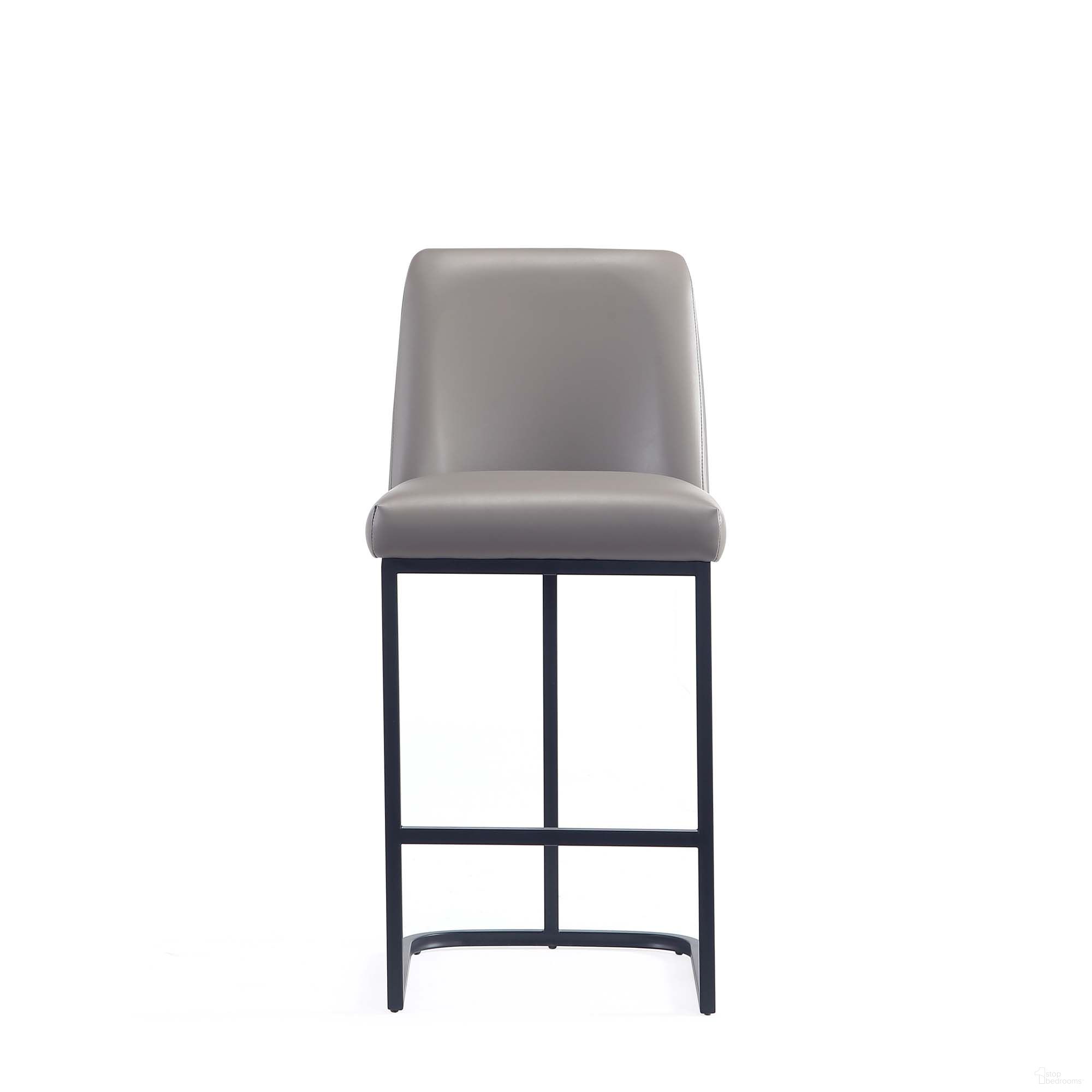 The appearance of Serena Counter Stool In Grey designed by Manhattan Comfort in the modern / contemporary interior design. This grey piece of furniture was selected by 1StopBedrooms from Serena Collection to add a touch of cosiness and style into your home. Sku: CS017-GY. Material: Metal.