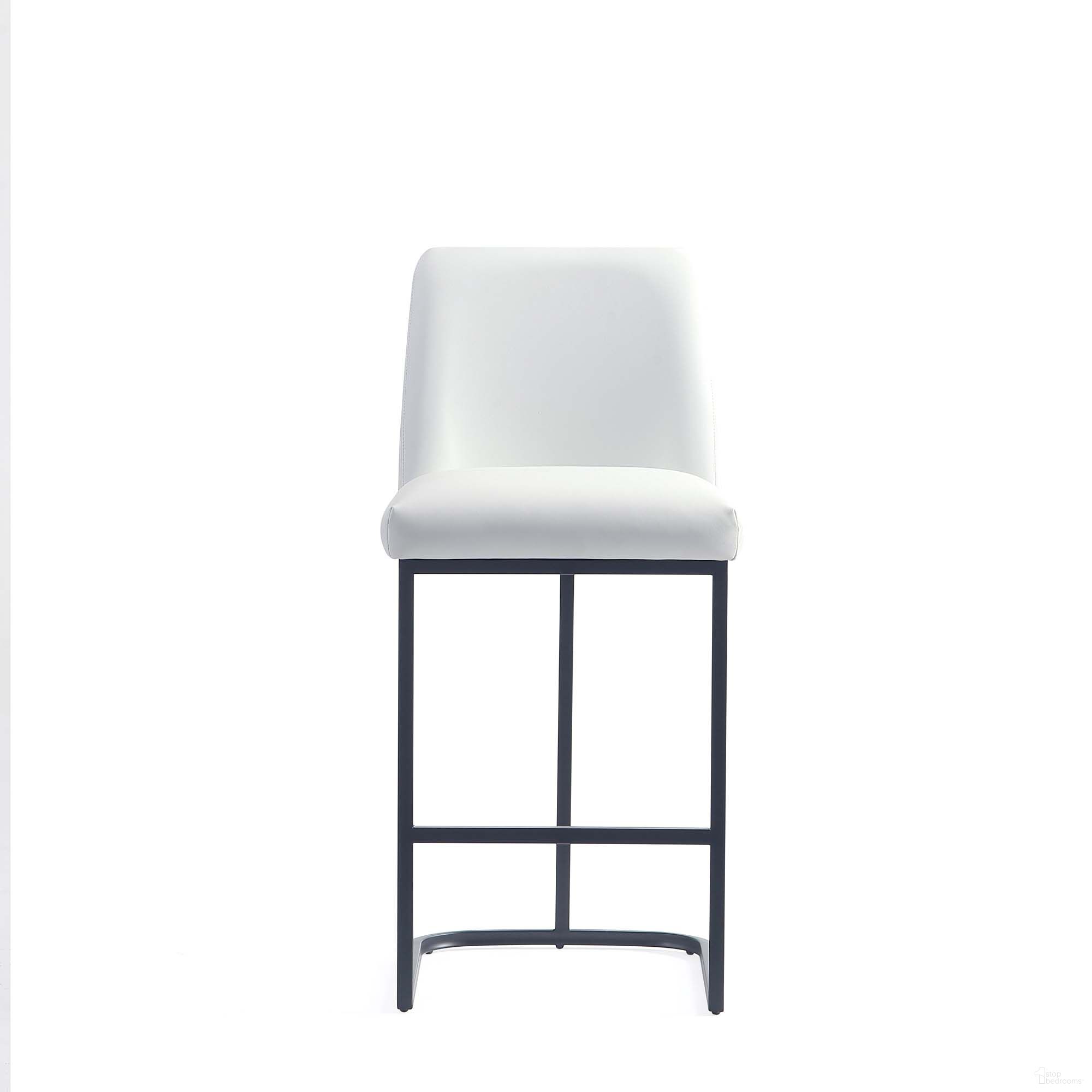The appearance of Serena Counter Stool In White designed by Manhattan Comfort in the modern / contemporary interior design. This white piece of furniture was selected by 1StopBedrooms from Serena Collection to add a touch of cosiness and style into your home. Sku: CS017-WH. Material: Metal.