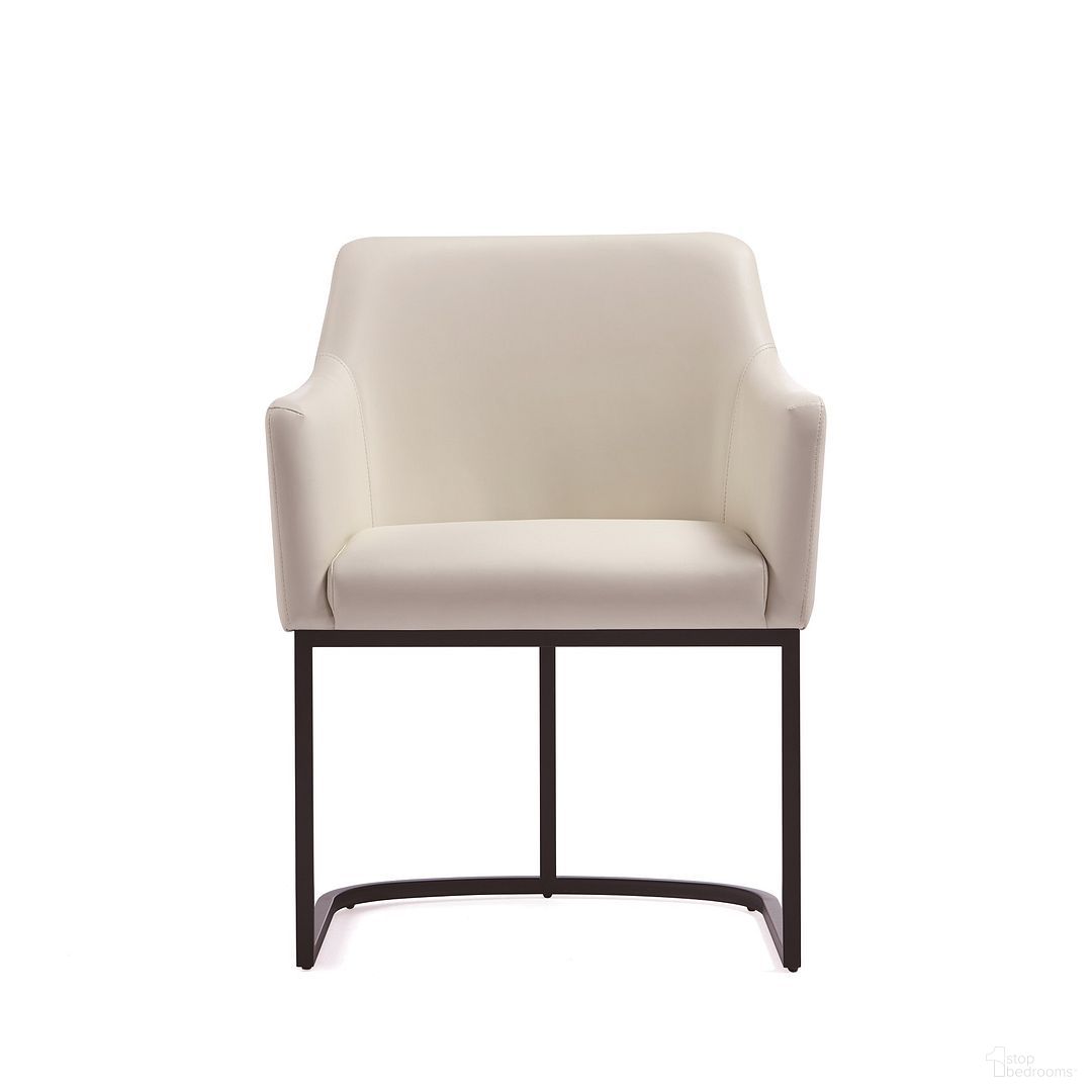 The appearance of Serena Dining Armchair In Cream designed by Manhattan Comfort in the modern / contemporary interior design. This cream piece of furniture was selected by 1StopBedrooms from Serena Collection to add a touch of cosiness and style into your home. Sku: DC056AR-CR. Material: Wood. Chair Type: Arm Chair.