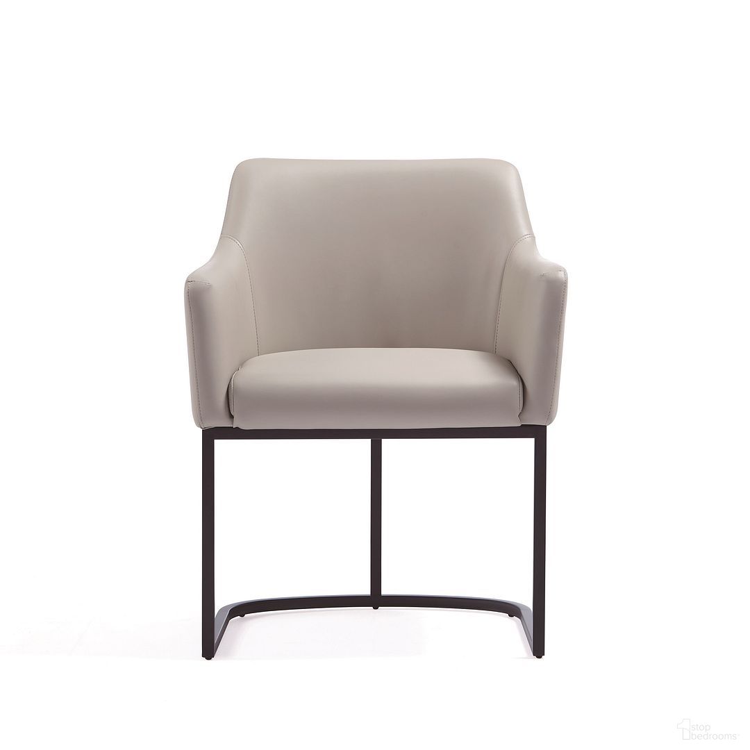 The appearance of Serena Dining Armchair In Light Grey designed by Manhattan Comfort in the modern / contemporary interior design. This light grey piece of furniture  was selected by 1StopBedrooms from Serena Collection to add a touch of cosiness and style into your home. Sku: DC056AR-LG. Material: Wood. Chair Type: Arm Chair.