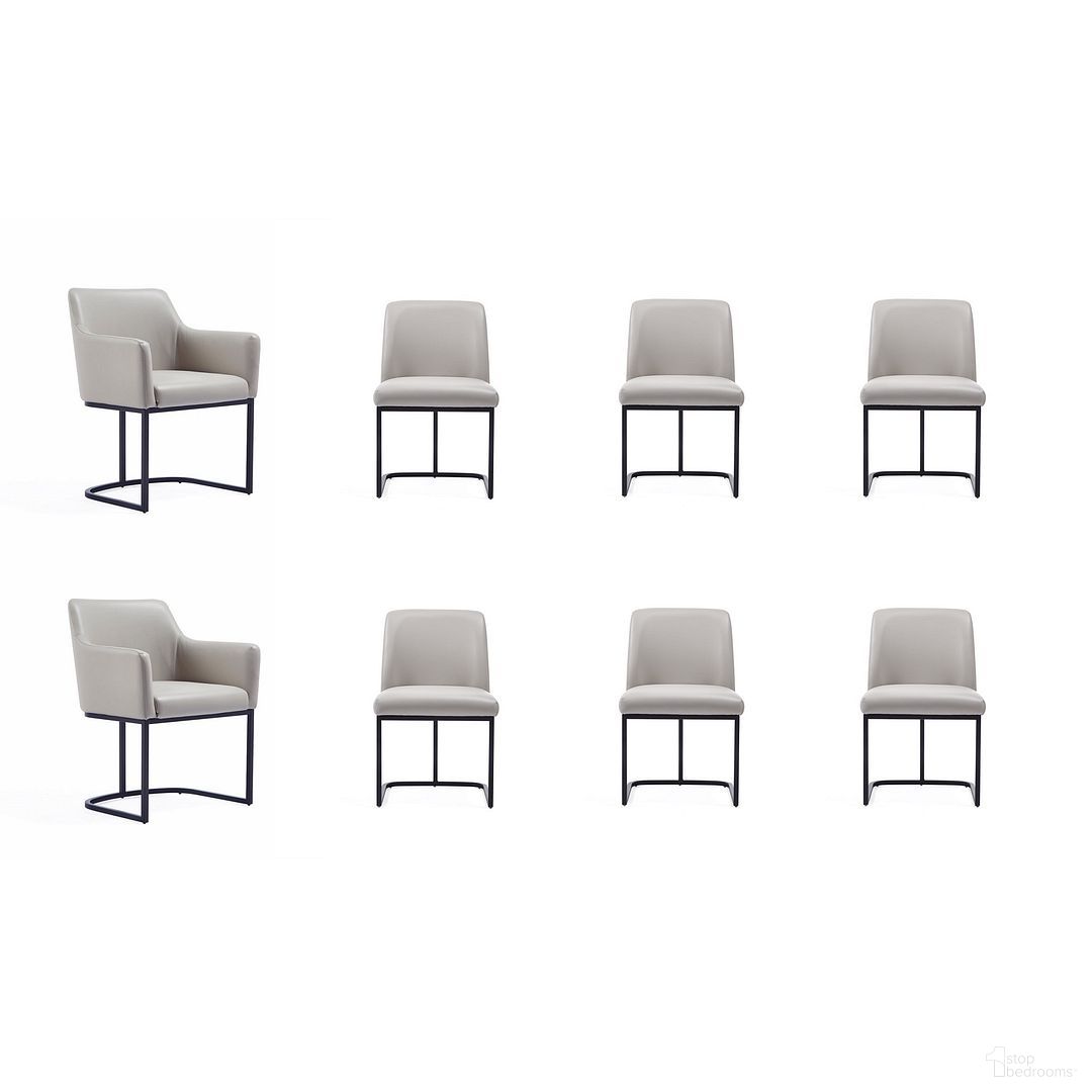 The appearance of Serena Dining Chair Set of 8 In Light Grey designed by Manhattan Comfort in the modern / contemporary interior design. This light grey piece of furniture was selected by 1StopBedrooms from Serena Collection to add a touch of cosiness and style into your home. Sku: DC056AR-LG;DC056AR-LG;DC056-LG;DC056-LG;DC056-LG;DC056-LG;DC056-LG;DC056-LG. Material: Wood. Chair Type: Side Chair.