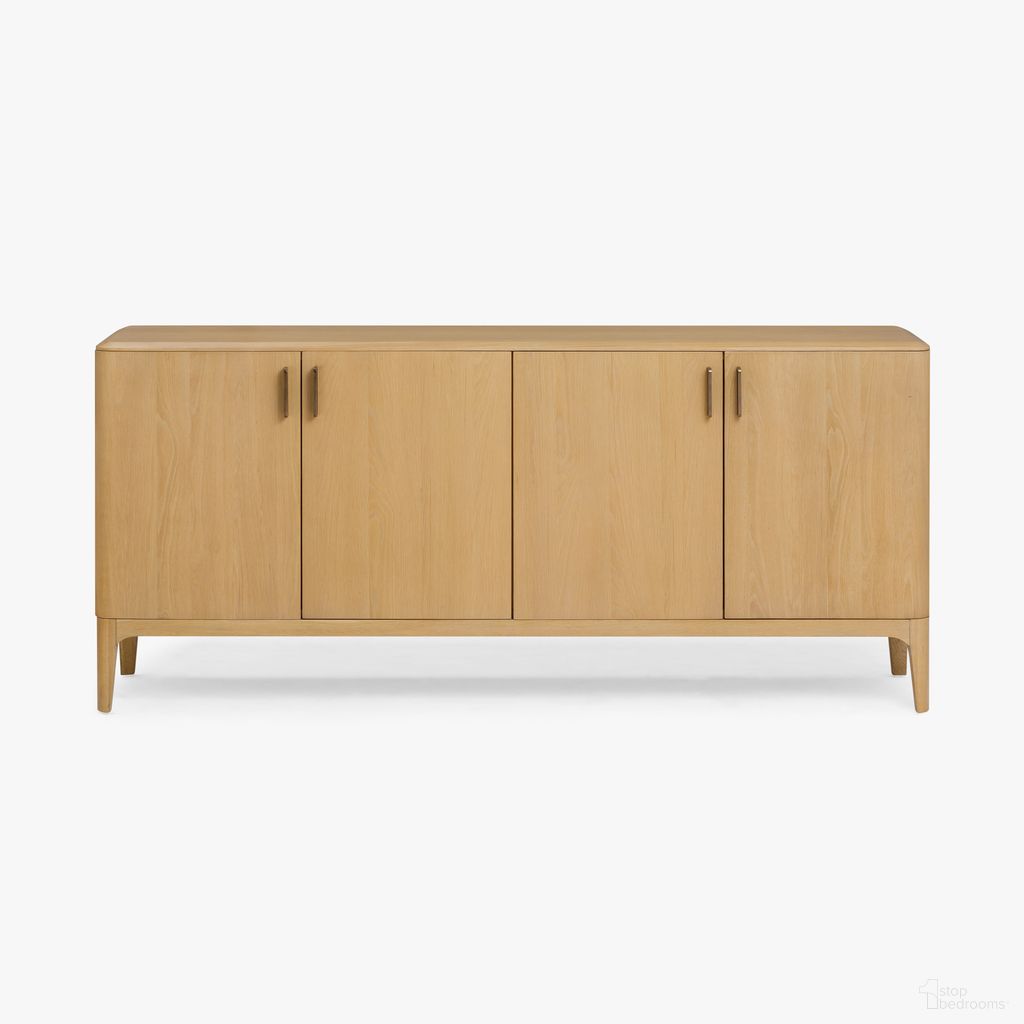 Serena Oak Sideboard In Light Natural Oak