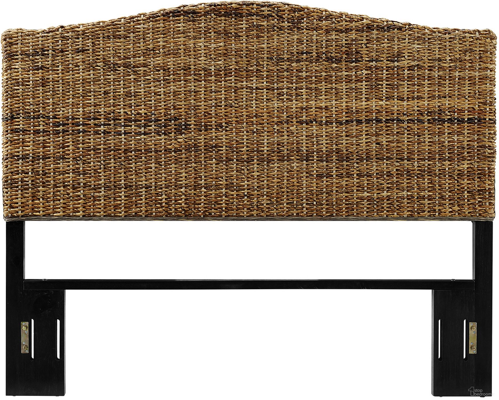 The appearance of Serena Rattan Queen Headboard In Banana Leaf designed by Crosley Brands in the coastal interior design. This banana leaf piece of furniture  was selected by 1StopBedrooms from Serena Collection to add a touch of cosiness and style into your home. Sku: CF92005-501BN. Bed Size: Queen. Material: Banana Leaf.