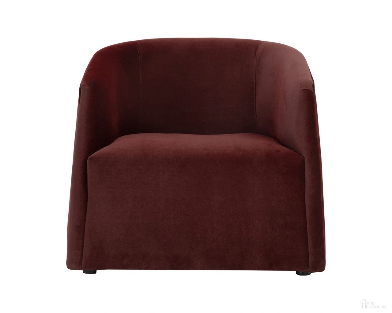 Serenade Lounge Chair In Rocha Merlot