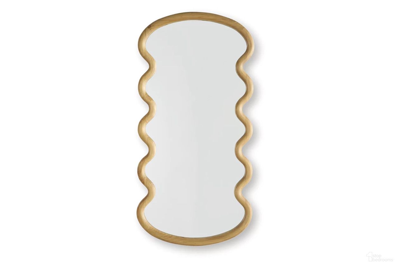 Serendis Accent Mirror In Brown