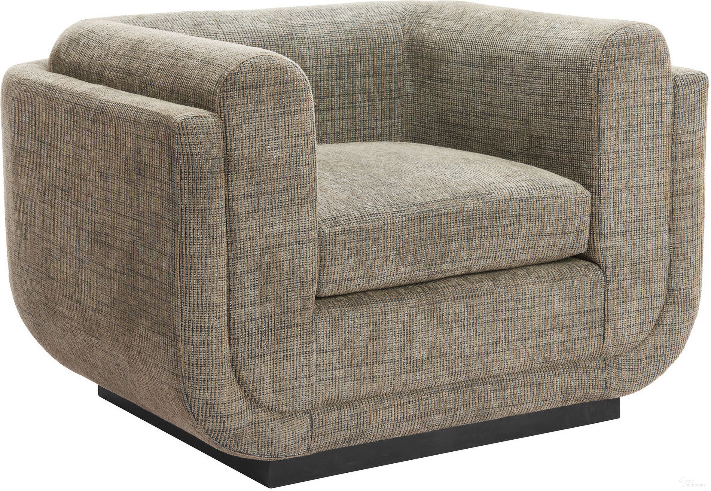 The appearance of Sereneu Accent Chair In Green Tweed designed by Zuo Modern in the modern / contemporary interior design. This green piece of furniture  was selected by 1StopBedrooms from Sereneu Collection to add a touch of cosiness and style into your home. Sku: 110480. Material: Polyester.