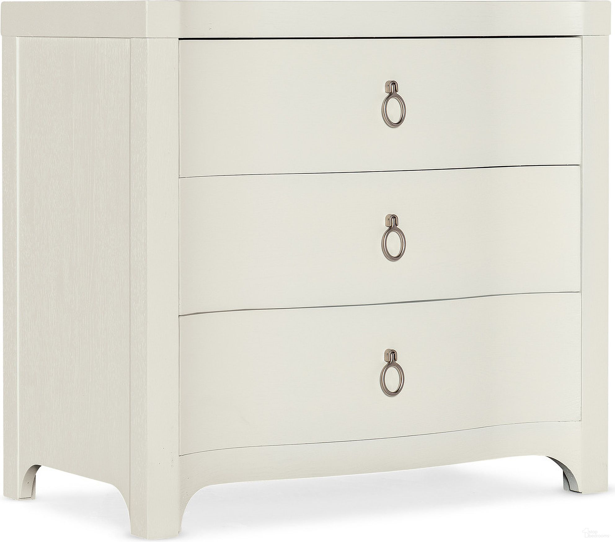 Serenity Antigua Three Drawer Nightstand 6350-90116-02