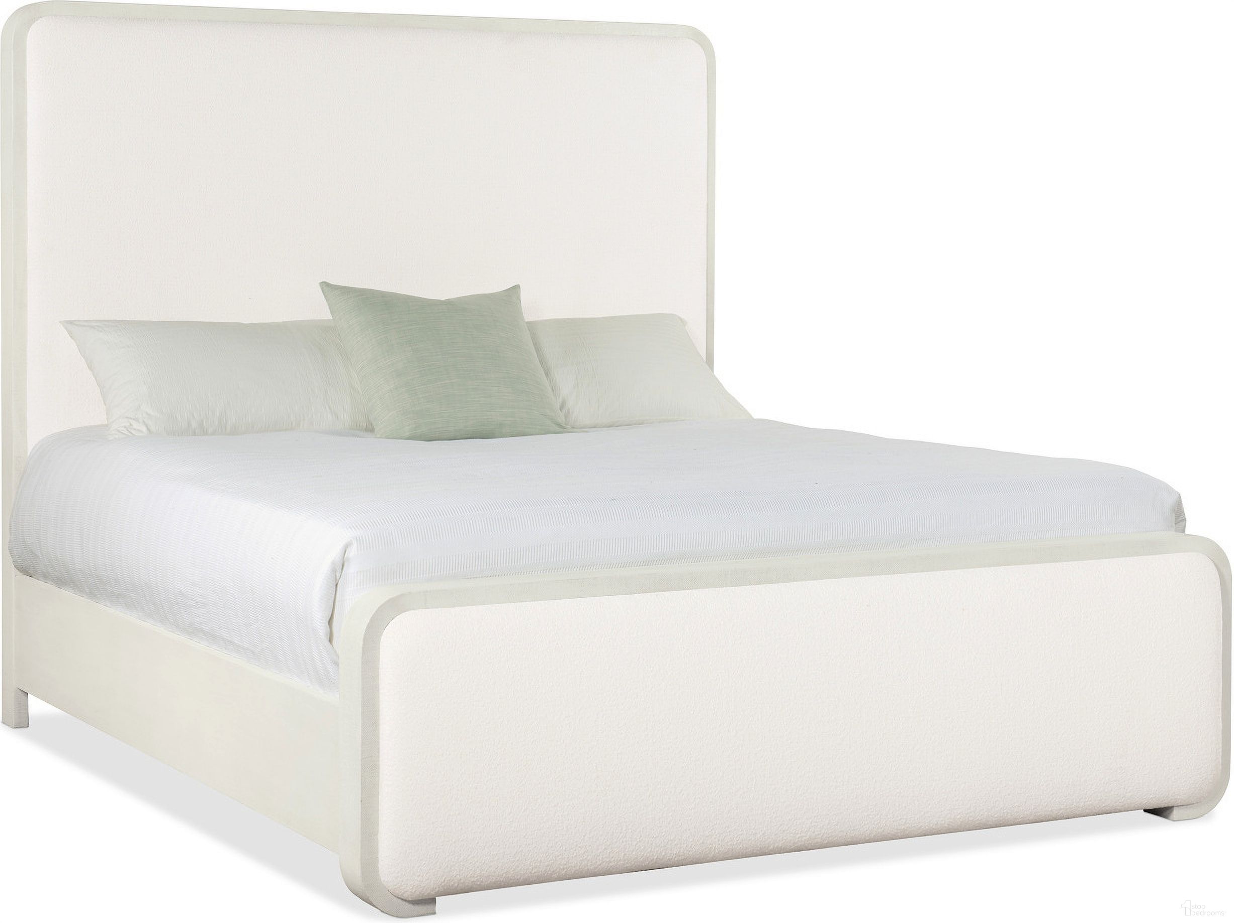 Serenity Ashore King Upholstered Panel Bed