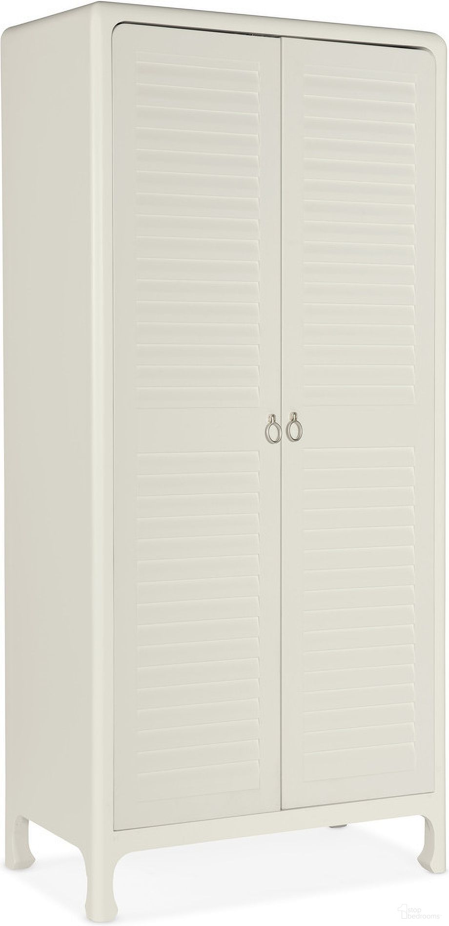 The appearance of Serenity Cape May Wardrobe designed by Hooker in the transitional interior design. This white piece of furniture was selected by 1StopBedrooms from Serenity Collection to add a touch of cosiness and style into your home. Sku: 6350-90013-02. Material: Maple.