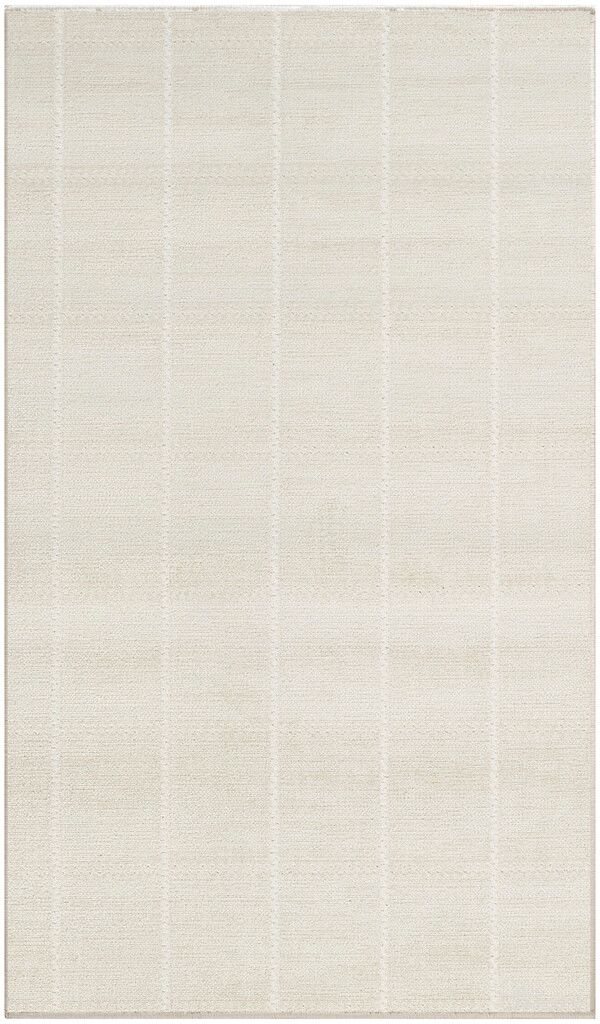 Serenity Home 2'2" x 3'9" Modern Indoor Rug In Ivory