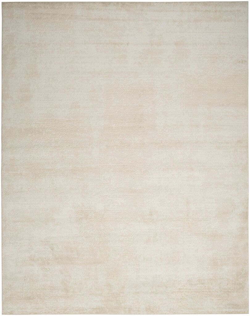Serenity Home 6' x 9' Modern Indoor Rug In Ivory