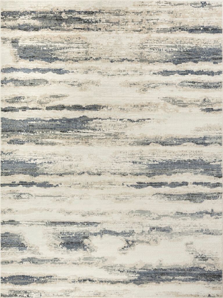 Serenity Home 9' x 12' Indoor Rug In Blue Multi