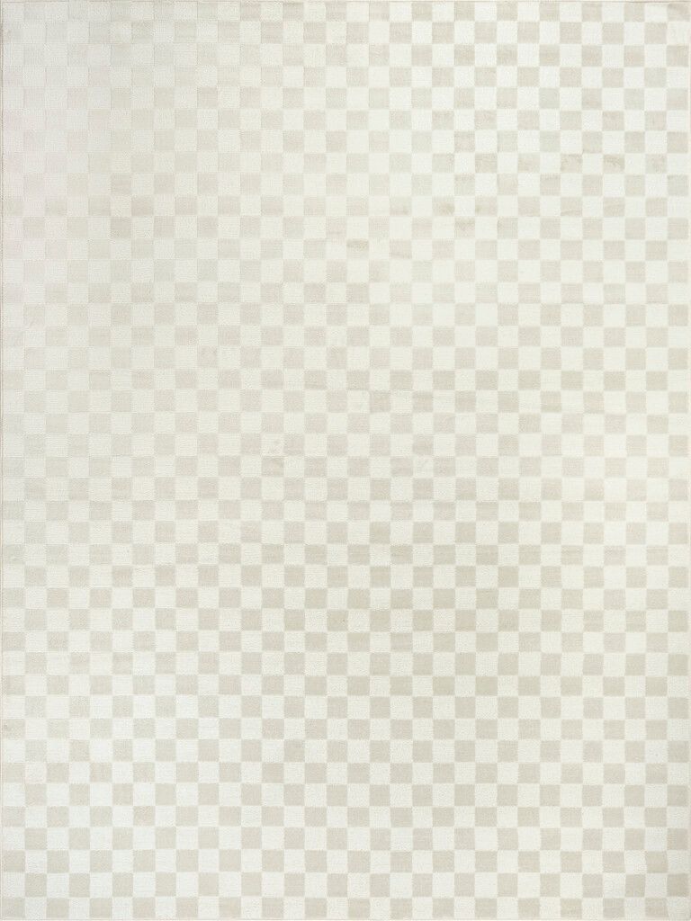 Serenity Home 9' x 12' Modern Indoor Rug In Ivory