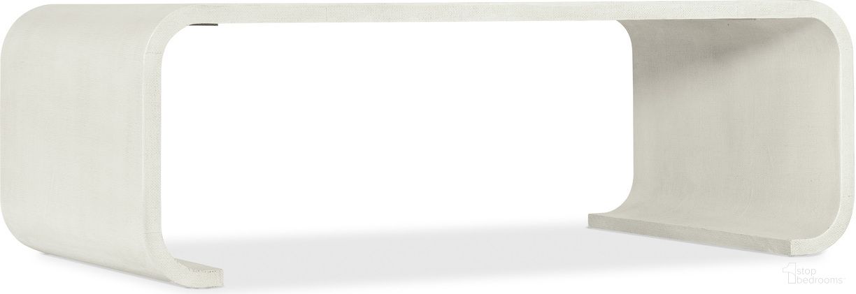 The appearance of Serenity Kai Cocktail Table designed by Hooker in the transitional interior design. This white piece of furniture  was selected by 1StopBedrooms from Serenity Collection to add a touch of cosiness and style into your home. Sku: 6350-80210-03. Material: Wood.