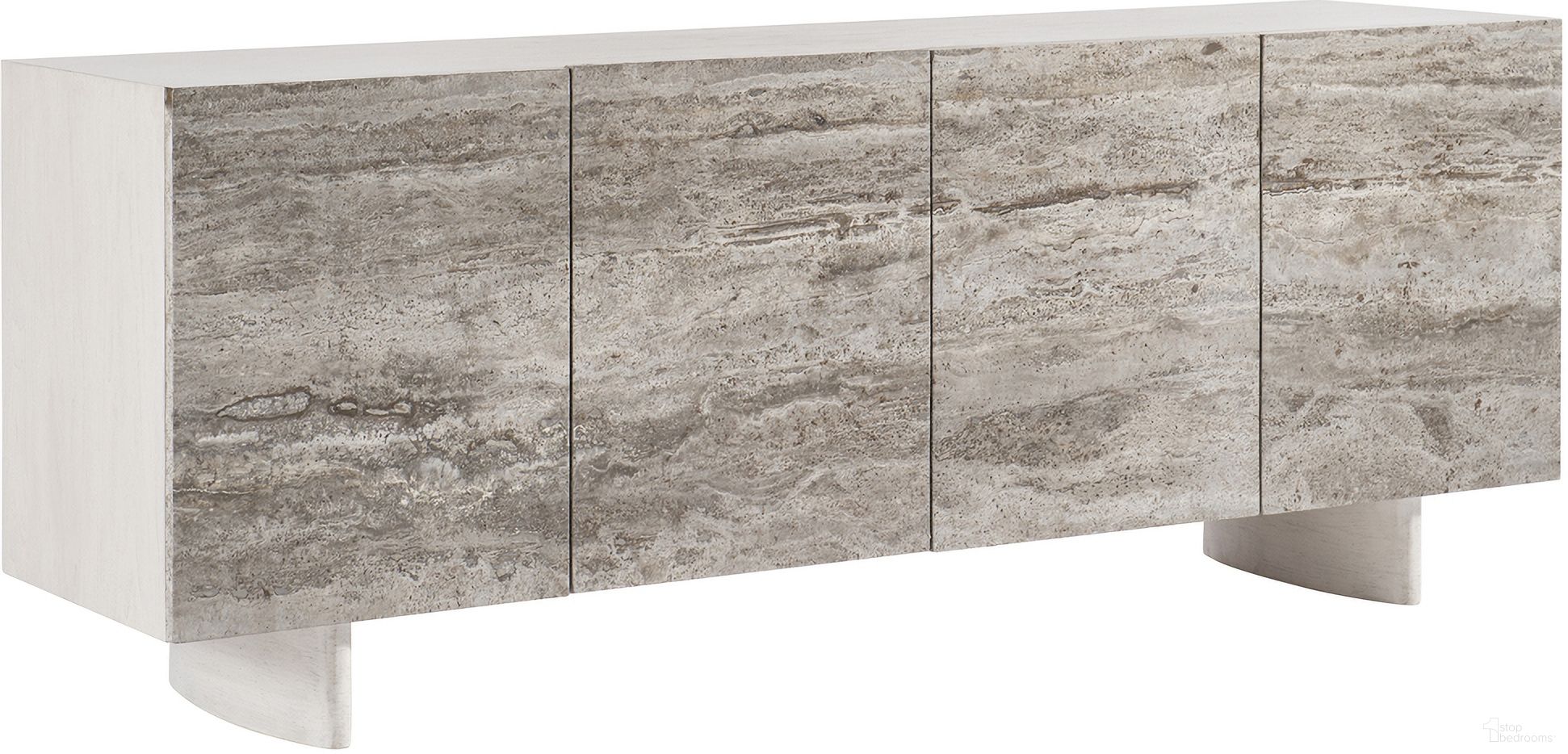 The appearance of Sereno Entertainment Credenza designed by Bernhardt in the modern / contemporary interior design. This lutra piece of furniture was selected by 1StopBedrooms from Sereno Collection to add a touch of cosiness and style into your home. Sku: 329870. Material: Wood.
