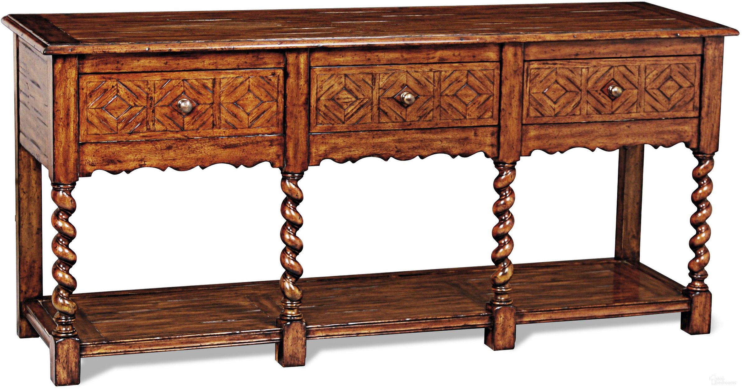 The appearance of Serpentine Huntboard In Brown designed by Maitland-Smith in the modern / contemporary interior design. This brown piece of furniture was selected by 1StopBedrooms from Maitland Smith Collection to add a touch of cosiness and style into your home. Sku: 89-1101. Material: Wood.