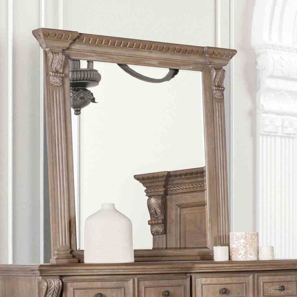 Sevenoaks Mirror In Weathered Oak