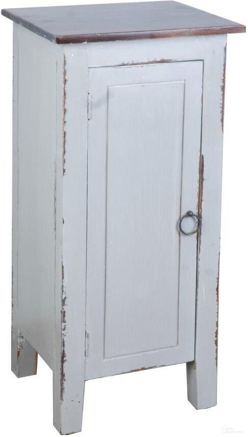 The appearance of Shabby Chic Cottage Antique Gray 1 Door Accent Cabinet designed by Sunset Trading in the modern / contemporary interior design. This antique grey piece of furniture was selected by 1StopBedrooms from Shabby Chic Cottage Collection to add a touch of cosiness and style into your home. Sku: CC-TAB1032LD-AGOJ. Material: Wood.