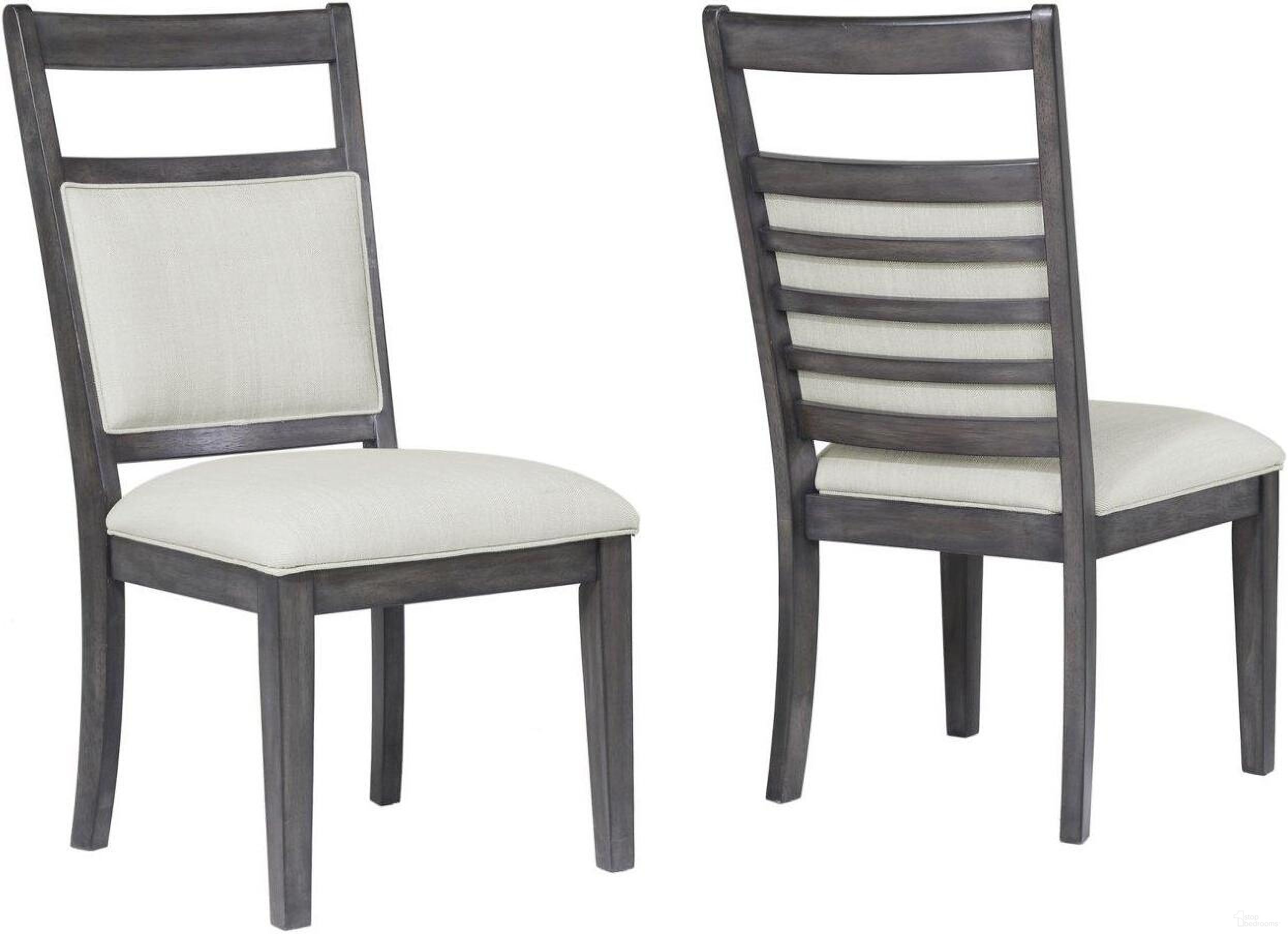The appearance of Shades of Gray Upholstered Slat Back Dining Chair Set of 2 designed by Sunset Trading in the traditional interior design. This weathered grey piece of furniture  was selected by 1StopBedrooms from Shades Of Gray Collection to add a touch of cosiness and style into your home. Sku: DLU-EL-C90-2. Material: Wood. Chair Type: Side Chair.