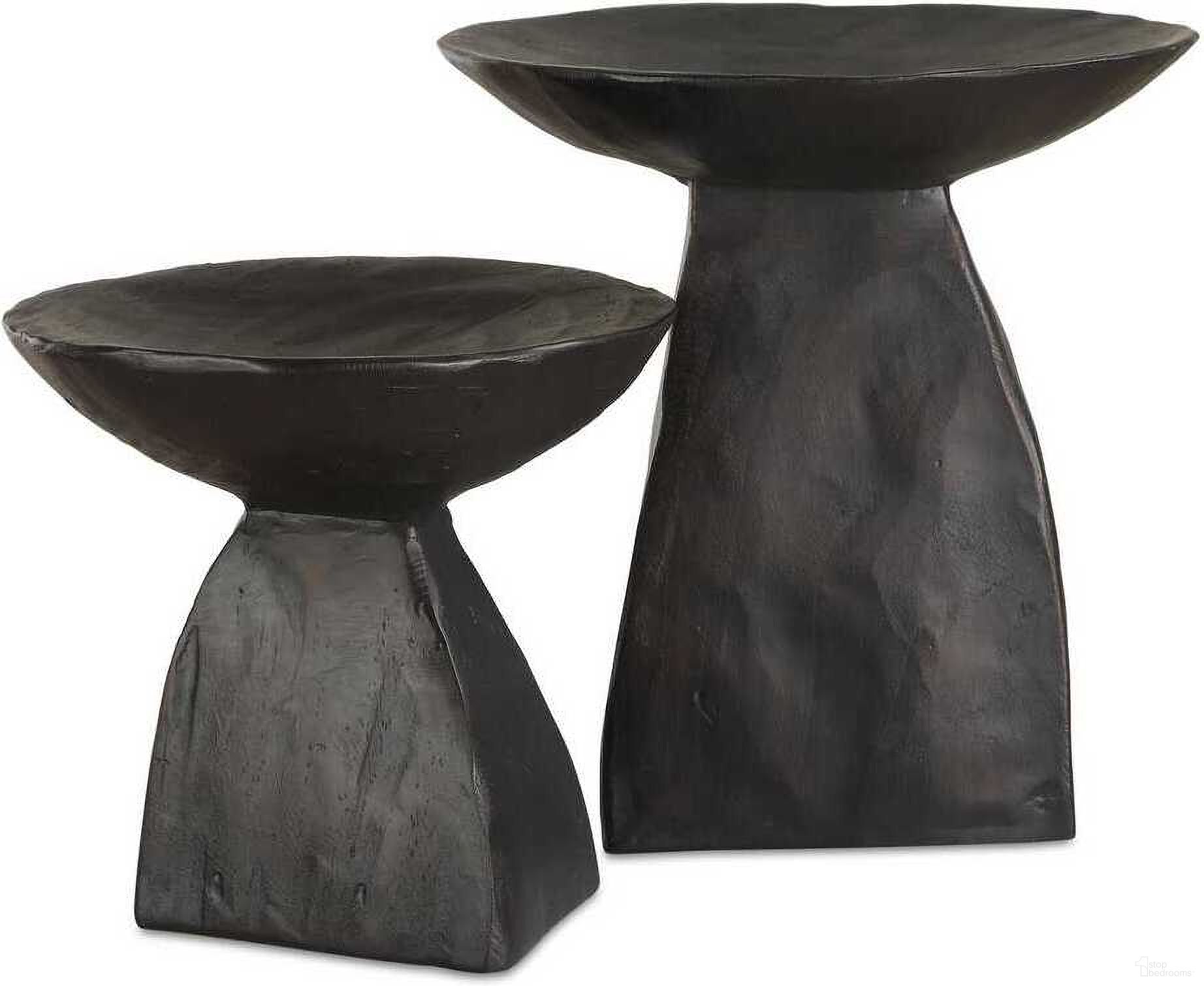 The appearance of Shadow Pedestal Bowls Set of 2 In Brown designed by Uttermost in the modern / contemporary interior design. This brown piece of furniture was selected by 1StopBedrooms from Shadow Collection to add a touch of cosiness and style into your home. Sku: 18281. Material: Resin.