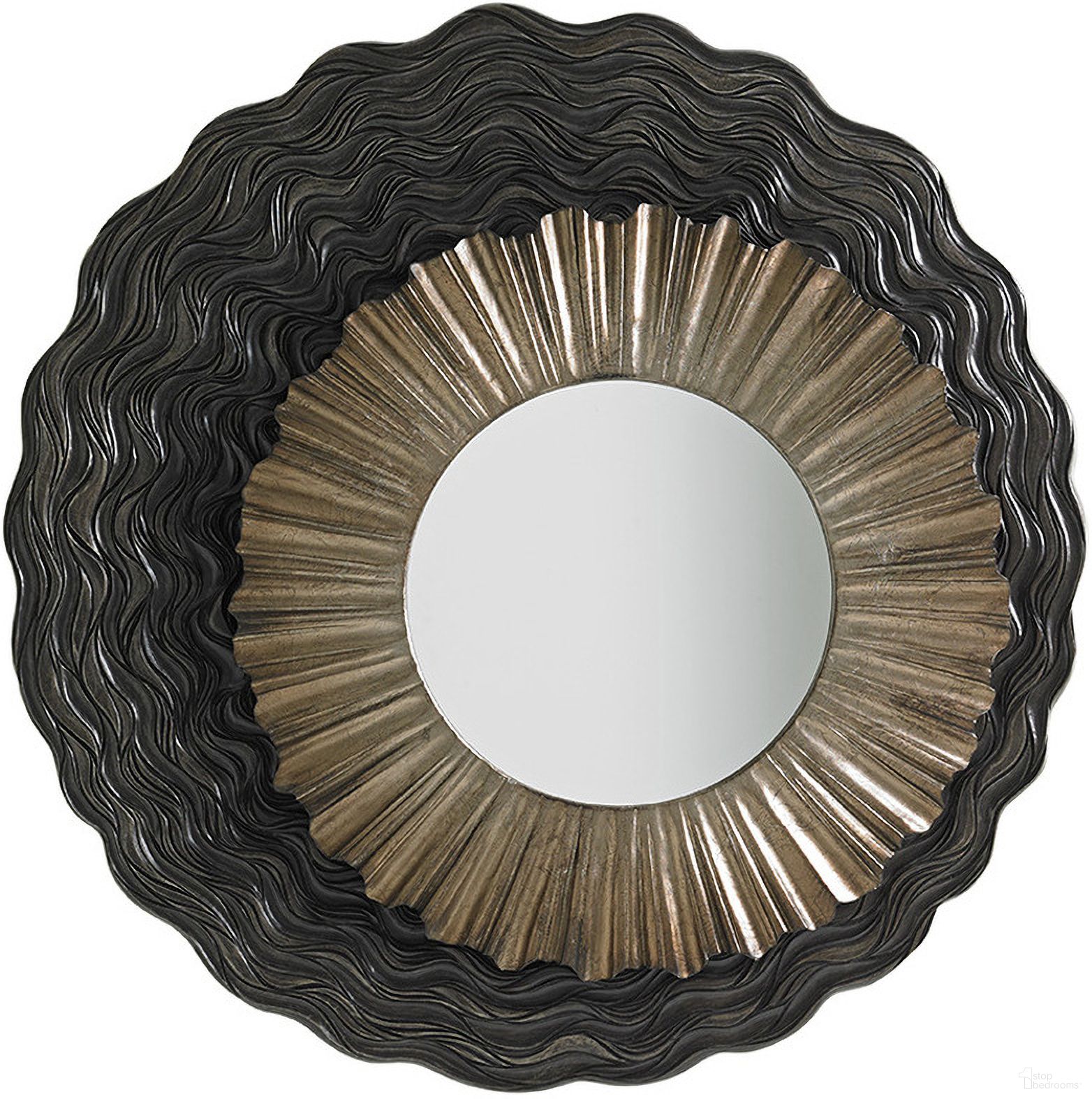 The appearance of Shadow Play Simone Mirror In Mist designed by Lexington in the modern / contemporary interior design. This mist piece of furniture was selected by 1StopBedrooms from Shadow Play Collection to add a touch of cosiness and style into your home. Sku: 725-201. Material: Fabric.